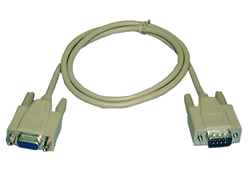PHILMORE C170 RS232 EXTENSION CABLE, DB9 MALE TO DB9 FEMALE, 10' LENGTH