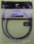 SIGNAMAX C5E-114BK-3FB CAT5E BLACK PATCH CORD WITH SNAG-PROOF BOOT, 3' LENGTH