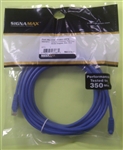 SIGNAMAX C5E-114BU-25FB CAT5E BLUE PATCH CORD WITH SNAG-PROOF BOOT, 25' LENGTH