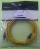 SIGNAMAX C5EXB-112YE-25FB-BK CAT5E YELLOW CROSSOVER PATCH   CORD,  25' LENGTH