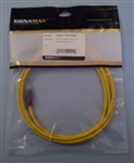 SIGNAMAX C5EXB-112YE-7FB-BK CAT5E YELLOW CROSSOVER PATCH    CORD, 7' LENGTH