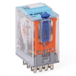 RELECO C9-A41DX/DC24V RELAY 24VDC 4PDT 14 PIN,              5A@250VAC/30VDC WITH FREE WHEELING DIODE