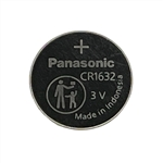 PANASONIC CR1632 3V/3 VOLT LITHIUM COIN CELL BATTERY, 16MM  DIAMETER, 10 YEAR SHELF LIFE