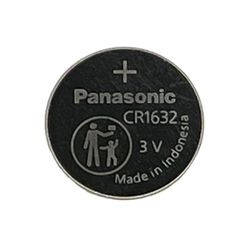 PANASONIC CR1632 3V/3 VOLT LITHIUM COIN CELL BATTERY, 16MM  DIAMETER, 10 YEAR SHELF LIFE
