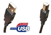 ACC USB 2.0 A-B MALE TO MALE CABLE BLACK (10FT) CUABMM10B