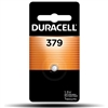 DURACELL D379B 1.5V SILVER OXIDE WATCH BATTERY (SR63,       SR521W EQUIVALENT)