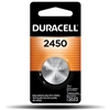 DURACELL DL2450-1 3V LITHIUM BUTTON CELL BATTERY (CR2450,   ECR2450 EQUIVALENT)