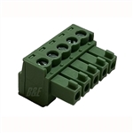 ADAMTECH EBK-05-B 3.81MM 5 POSITION EURO PLUG / TERMINAL    BLOCK