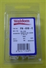 WALDOM FN818C 4-40 1/2" NYLON SCREW BINDER HEAD 100/PACK