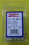 WALDOM FN854C 4-40 NYLON HEX NUT 100/PACK
