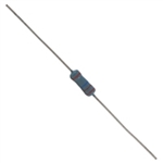 NTE HW010 METAL FILM FLAMEPROOF RESISTOR 1/2 WATT 10 OHM 2%, 6/PACK: 10R 10OHM 1/2W