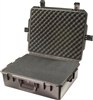 PELICAN STORM CASE WITH FOAM (MFR# IM2700-00001) IM2700BLK  BLACK (ID 22.00"L X 17.00"W X 8.00"D) *SPECIAL ORDER*