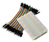 BPS BUSBOARD KIT-BB400+ZW BB400 SOLDERLESS BREADBOARD AND   10CM MALE-TO-MALE ZIPWIRES