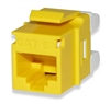 SIGNAMAX KJ458MT-C6AC-YE KEYSTONE JACK CAT6A MT-SERIES,     YELLOW