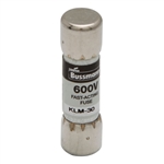 BUSS KLM-30 FUSE 30 AMP 600VAC/VDC FAST BLOW MELAMINE TUBE  (13/32" X 1-1/2") 30A 30AMP