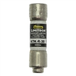 BUSS KTK-R-30 FUSE 30 AMP 600VAC FAST BLOW, CLASS CC REJECTION-TYPE MELAMINE TUBE (13/32" X 1-1/2") 30A 30AMP