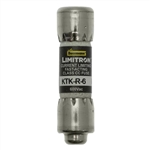 BUSS KTK-R-6 FUSE 6 AMP 600VAC FAST BLOW, CLASS CC REJECTION-TYPE MELAMINE TUBE (13/32" X 1-1/2") 6A 6AMP