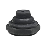 APM N1030B HEXSEAL HALF TOGGLE SWITCH BOOT WITH HOLE,       SILICONE RUBBER, 15/32-32 THREAD