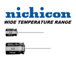 NICHICON N2200UF25VR RADIAL ELECTROLYTIC CAPACITOR 2200UF 25V (25MM X 12.5MM) 8000 HOURS AT 105C MFR# UVZ1E222MHD