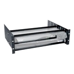 MID ATLANTIC 3SP (3U) ADJUSTABLE OPEN CLAMP RACKSHELF OCAP-3 FOAM PADDED MOUNTING & CLAMPING BARS *SPECIAL ORDER*