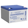 POWERSONIC PG-12V28 M5 FR 12V 28AH LONG LIFE (VRLA)         SLA BATTERY *SPECIAL ORDER*