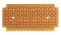 BPS BUSBOARD PR1590B 2-HOLE STRIP PROTOBOARD FOR HAMMOND    1590B ENCLOSURE, SINGLE-SIDED, 52MM X 103MM (2.05" X 4.05")