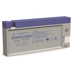 POWERSONIC PS-1223PC 12V 2.3AH BATTERY WITH PRESSURE        CONTACT