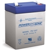POWERSONIC PS-1227F1 12V 2.9AH SLA BATTERY WITH .187"       TERMINALS