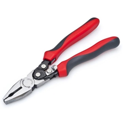 CRESCENT PS20509C 8" PRO SERIES DUAL MATERIAL LINEMAN'S     COMPOUND ACTION CUTTING PLIERS