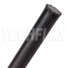 TECHFLEX PTN0.75 BLACK 3/4" GENERAL PURPOSE EXPANDABLE      BRAIDED SLEEVING, FLEXO PET (76M = FULL ROLL)