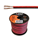 CIRCUIT TEST PW12-25 12AWG TWO CONDUCTOR BONDED PARALLEL    WIRE, LOW VOLTAGE DC POWER CABLE, 25FT ROLL