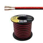 CIRCUIT TEST PW16-25 16AWG TWO CONDUCTOR BONDED PARALLEL    WIRE, LOW VOLTAGE DC POWER CABLE, 25FT ROLL