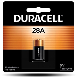 DURACELL PX28A 6V ALKALINE BATTERY (4LR44, A544 EQUIVALENT)