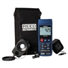 REED R8100SD-KIT DATA LOGGING LIGHT METER WITH POWER        ADAPTER AND SD CARD