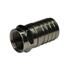 ABM RF56QS F-TYPE CONNECTOR FOR RG6 QUAD SHIELD