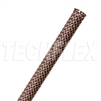 TECHFLEX RR30.25DB FLEXO 1/4" RODENT RESISTANT EXPANDABLE   BRAIDED SLEEVING, DARK BROWN, 200 FOOT ROLL *SPECIAL ORDER*
