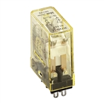 IDEC RY2S-UAC24V RELAY 24VAC DPDT 8 PIN, RES:               3A@120-240VAC/30VDC, GEN: 1.5A@120VAC/30VDC, 0.8A@240VAC