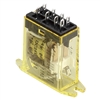 IDEC RY2S-UTAC24V FLANGE MOUNT RELAY 24VAC DPDT 8 PIN, RES  : 3A@120-240VAC/30VDC, GEN: 1.5A@120VAC/30VDC, 0.8A@240VAC