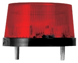 SPECO 12VDC WEATHERPROOF STROBE FLASHER RED SFR-12          CURRENT DRAW - 170MA TO 180MA