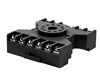 IDEC SR3P-06 RELAY BASE / SOCKET FOR 11 PIN OCTAL RELAYS,   3PDT 10A@300V, DIN RAIL OR PANEL MOUNT