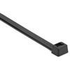 HELLERMANN TYTON T120R0H4 HEAVY DUTY CABLE TIE 15" LENGTH   120LB TENSILE STRENGTH, BLACK 500/PACK