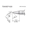 HAKKO T39-BCF1020 BEVEL TIP 1MM/45 DEGREES X 11.5MM, TINNED FACE ONLY, FOR THE FX-971 SOLDERING STATION *SPECIAL ORDER*