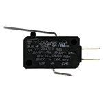 HONEYWELL V7-2B17D8-022 MINIATURE BASIC SWITCH SPDT, STRAIGHT LEVER, 11A/125VAC 0.5A/125VDC, .187" QC, MICRO SWITCH