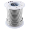 NTE 20AWG GRAY TEFLON HOOKUP WIRE (25 FEET) WT20-08-25      200C/600V SILVER PLATED COPPER/SPC