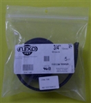 TECHFLEX ZFN0.75BK BLACK 3/4" FLEXO PET EXPANDABLE TUBING   (5FT)