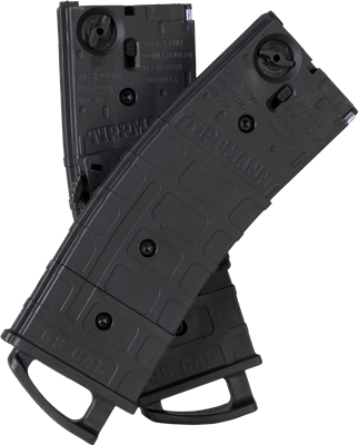 Tippmann .50 Cal TMC Magazine 2 Pack with Coupler - Black