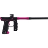 An Empire Mini GS Electronic paintball marker in the dust black and pink colorway.