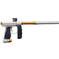 Empire Mini GS Paintball Gun with 2-Piece Barrel - Dust Silver w/ Dust Gold