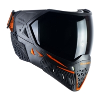 Empire EVS Paintball Mask with Clear and Ninja Lens - Black & Orange