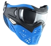 VForce Grill 2.0 Paintball Mask - Azure (Black / Blue)